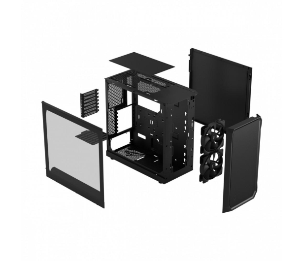 Fractal Design Focus 2 Black TG Clear Tint - 1065382 - zdjęcie 12